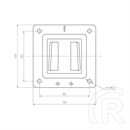 Digitus fali monitor tartó