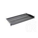 Digitus rackszekrény polc (19", 1U, 280 mm mély, fekete)