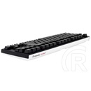 Ducky ONE 2 RGB TKL MX Speed Silver RGB LED mechanikus billentyűzet (HU, USB, fekete)