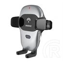 Dudao f20xs autós tartó (szellőzőre, automata, 15w, wireless, qi) fekete