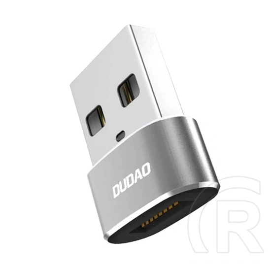 Dudao l16ac adapter (type-c aljzat - usb, otg) fekete