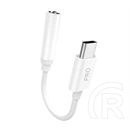 Dudao l16cpro audió kábel (3.5mm jack - type-c, aux, 10cm) fehér