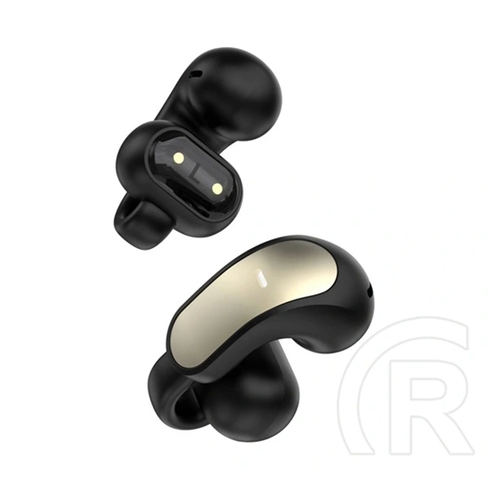 Dudao u20 pro bluetooth fülhallgató sztereo (v5.4, tws, fülre csíptethető, mikrofon + töltőtok) fekete