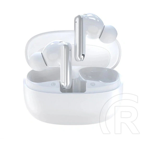 Dudao u21 bluetooth fülhallgató sztereo (v5.4, tws, aktív zajszűrő, mikrofon + töltőtok) fehér