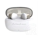 Dudao u8 bluetooth fülhallgató sztereo (v5.3, tws, mikrofon + töltőtok) fehér