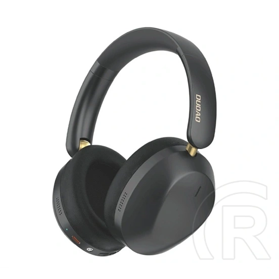 Dudao x22 max bluetooth fejhallgató sztereo (v5.4, mikrofon, zajszűrő, összehajtható, 3.5mm jack aljzat) fekete