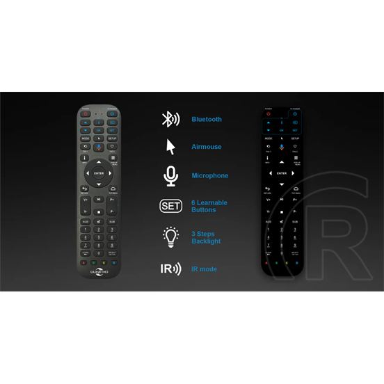 Dune HD Backlit Remote R4 Távirányító (fekete)