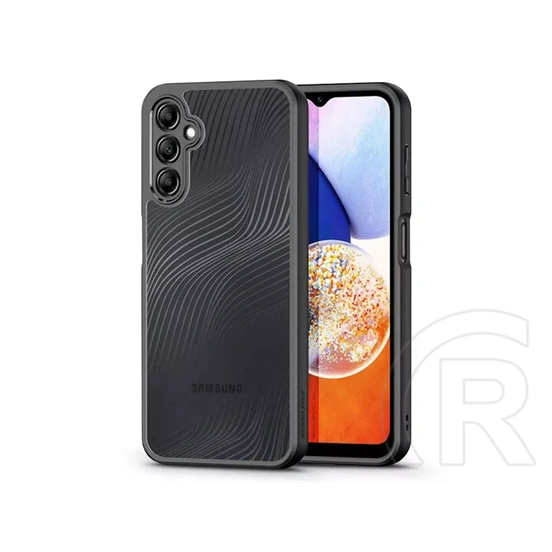 Dux Ducis Aimo Series tok (Samsung SM-A356 Galaxy A35 5G, fekete/átlátszó)