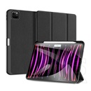 Dux Ducis Apple Ipad Pro 11 (2024) domo, bőr hatású (aktív flip, trifold, asztali tartó, ceruza tartó) fekete