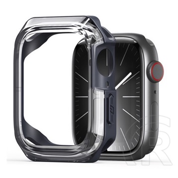 Dux Ducis Apple Watch Series 10 42mm tamo szilikon keret (bumper, ütésállóság) sötétkék