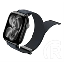 Dux Ducis Apple Watch Series SE 3 40mm  ym szövet pótszíj (egyedi méret, kicsi, mágneses) fekete