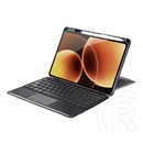 Dux Ducis Bluetooth billentyűzet touchpaddal (Type-C aljzat, mágneses, asztali tartó, QWERTY, fekete)