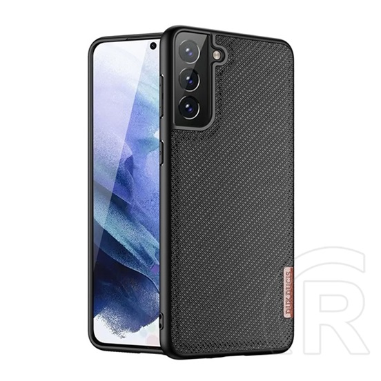 Dux Ducis Fino Samsung Galaxy S21 Plus (SM-G996) szilikon telefonvédő (műanyag belső, közepesen ütésálló, rács minta)