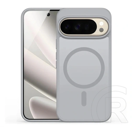 Dux Ducis Google Pixel 11 Pro XL  yind szilikon telefonvédő (ütésállóság, kameravédő, matt, mágneses) világosszürke