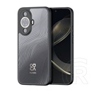 Dux Ducis Huawei Nova 11 aimo védő (közepesen ütésálló, szilikon keret, kamera védelem, matt, hullám minta) fekete