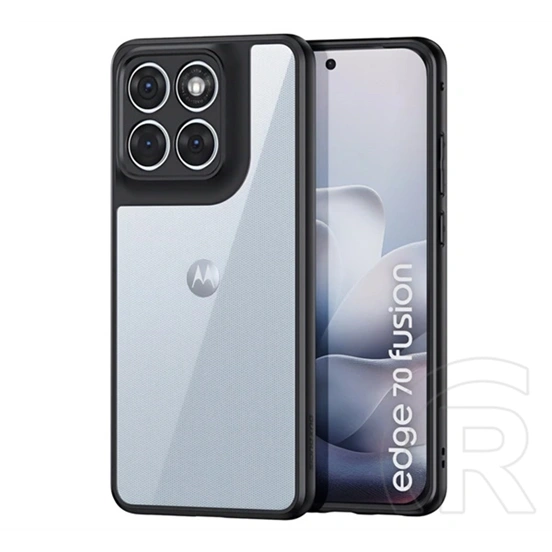 Dux Ducis Motorola Edge 70 Fusion aimo szilikon telefonvédő (ütésállóság, kameravédő, matt) fekete