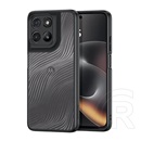 Dux Ducis Motorola Moto G57 Power 5G (XT2537-5) aimo szilikon telefonvédő (ütésállóság, kameravédő, matt, hullám) fekete