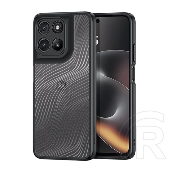 Dux Ducis Motorola Moto G57 Power 5G (XT2537-5) aimo szilikon telefonvédő (ütésállóság, kameravédő, matt, hullám) fekete