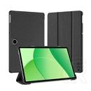 Dux Ducis OnePlus Pad Lite domo tok álló, bőr hatású (aktív flip, trifold, asztali tartó, textil minta) fekete