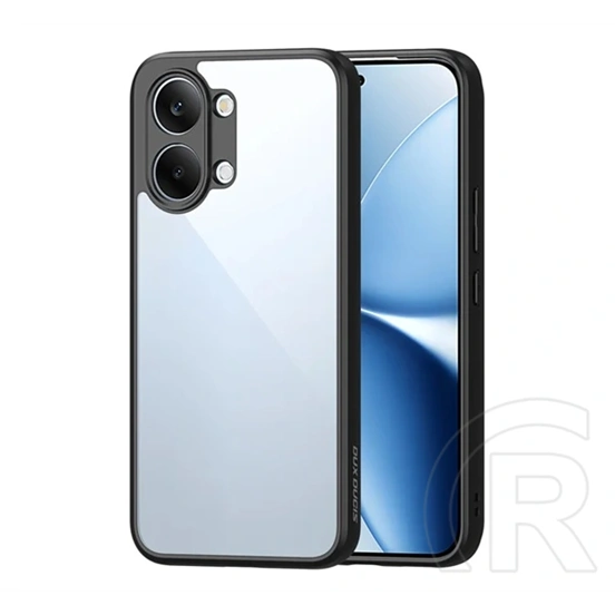 Dux Ducis Poco X8 Pro Max aimo szilikon telefonvédő (ütésállóság, kameravédő, matt) fekete