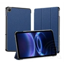 Dux Ducis Redmi Pad 2 9.7 domo tok álló, bőr hatású (aktív flip, trifold, asztali tartó, textil minta) sötétkék