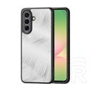 Dux Ducis Samsung A57 5G aimo szilikon telefonvédő (ütésállóság, kameravédő, matt, hullám) fekete