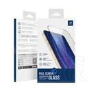 Dux Ducis Samsung A57 5G képernyővédő üveg (2.5d, full glue, tokbarát, 0.3mm, 9h) fekete