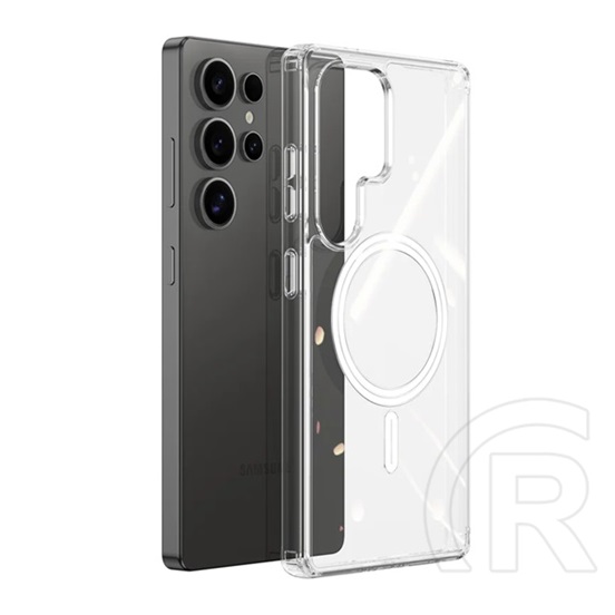 Dux Ducis Samsung Galaxy S25 Ultra (SM-S938) clin szilikon telefonvédő (ütésállóság, légpárnás sarok, magsafe) átlátszó