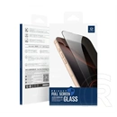 Dux Ducis Samsung S26 privacy képernyővédő üveg (2.5d, full glue, betekintés ellen, 0.33mm, 9h) fekete