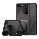 Dux Ducis Samsung Z Flip8 aimo szilikon telefonvédő (ütésállóság, kameravédő, magsafe) fekete