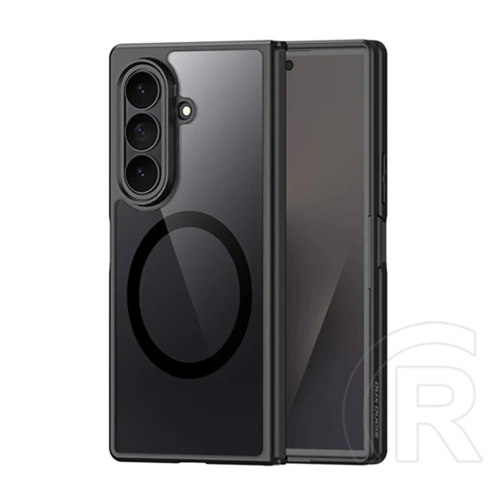 Dux Ducis Samsung Z Fold8 Ultra aimo szilikon telefonvédő (ütésállóság, kameravédő, magsafe) fekete