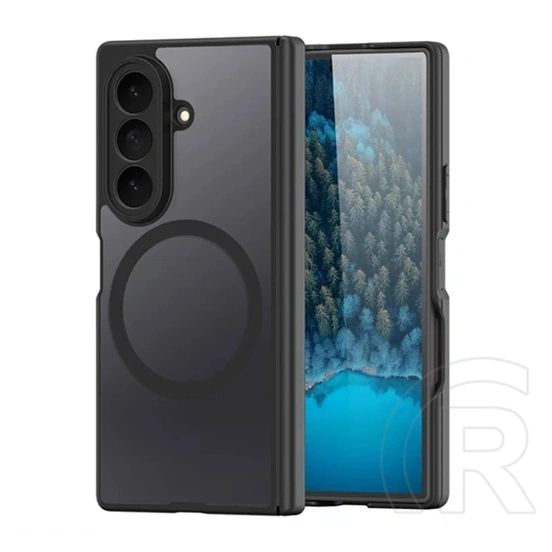 Dux Ducis Samsung Z Fold8 Ultra expn szilikon telefonvédő (ütésálló, kameravédő, matt, magsafe, zsanér védelem) fekete