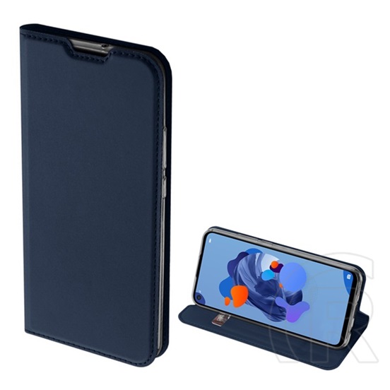 Dux Ducis Skin Pro Huawei Mate 30 Lite (Nova 5i Pro) tok álló (Flip, oldalra nyíló, bankkártya tartó) sötétkék