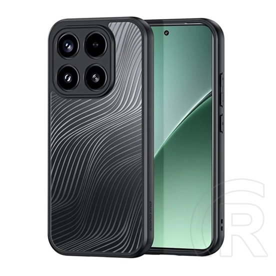 Dux Ducis Xiaomi 17 aimo szilikon telefonvédő (ütésállóság, kameravédő, matt, hullám) fekete