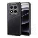 Dux Ducis Xiaomi Redmi Note 14 Pro 5G aimo szilikon telefonvédő (ütésállóság, kameravédő, matt, hullám) fekete