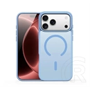 Dux Ducis iPhone 18 Pro  yind open ring szilikon telefonvédő (ütésállóság, kameravédő, matt, magsafe) világoskék