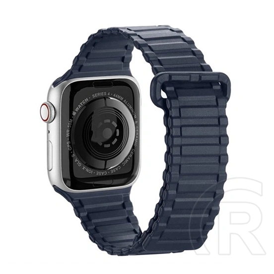 Dux Ducis pótszíj (Apple kicsi, szilikon, mágneses, sötétkék)