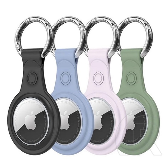 Dux Ducis szilikon tok 4db (kulcstartó) színes Apple airtag