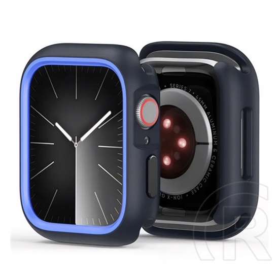 Dux ducis Apple Watch Series 10 42mm bamo műanyag óra keret (ütésállóság) sötétkék