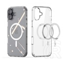 Dux ducis Apple iPhone 16 Plus clin szilikon telefonvédő (ütésállóság, légpárnás sarok, magsafe) átlátszó
