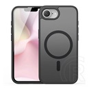Dux ducis Apple iPhone 16e toby szilikon telefonvédő (ütésállóság, kameravédő, matt, magsafe) fekete