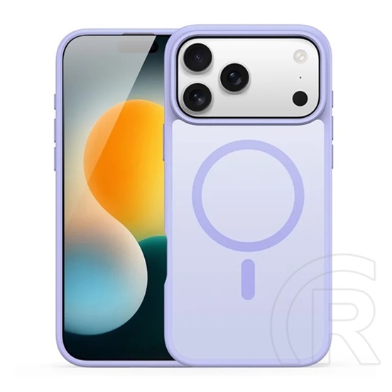 Dux ducis Apple iPhone 17 Pro yind szilikon telefonvédő (ütésállóság, kameravédő, matt, magsafe) lila