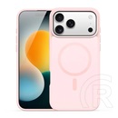 Dux ducis Apple iPhone 17 Pro yind szilikon telefonvédő (ütésállóság, kameravédő, matt, magsafe) rózsaszín