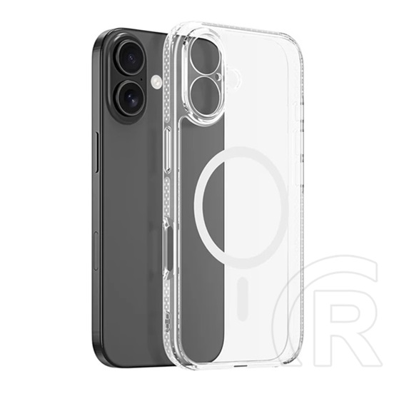 Dux ducis Apple iPhone 17 clin szilikon telefonvédő (ütésállóság, légpárnás sarok, magsafe) átlátszó
