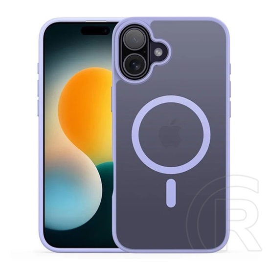 Dux ducis Apple iPhone 17 yind szilikon telefonvédő (ütésállóság, kameravédő, matt, magsafe) lila