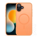 Dux ducis Apple iPhone 17 yind szilikon telefonvédő (ütésállóság, kameravédő, matt, magsafe) narancssárga