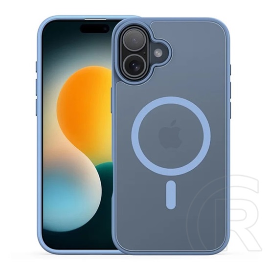 Dux ducis Apple iPhone 17 yind szilikon telefonvédő (ütésállóság, kameravédő, matt, magsafe) világoskék