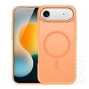 Dux ducis Apple iPhone Air yind szilikon telefonvédő (ütésállóság, kameravédő, matt, magsafe) narancssárga