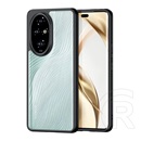 Dux ducis Honor 200 Pro aimo műanyag telefonvédő (ütésállóság, szilikon keret, kameravédő, matt, hullám) fekete