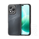 Dux ducis Honor 400 Lite aimo szilikon telefonvédő (ütésállóság, kameravédő, matt, hullám) fekete